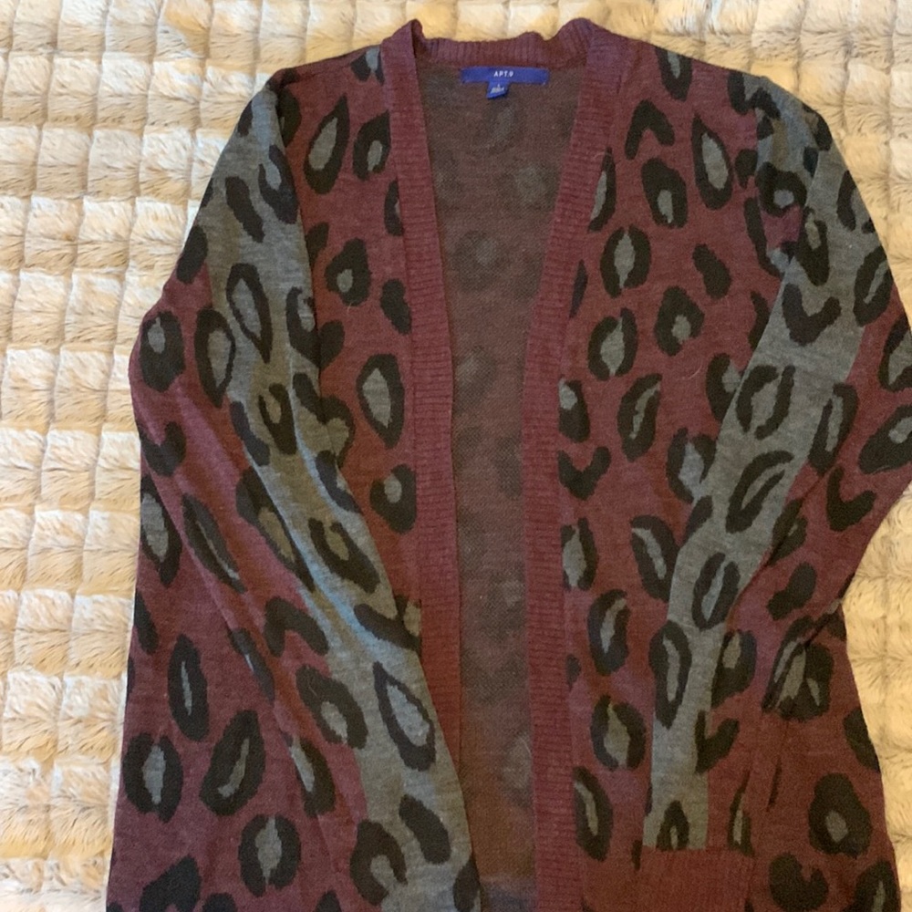Leopard Cardigan